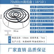 70*80cm微孔曝气盘可以服务的面积多大？